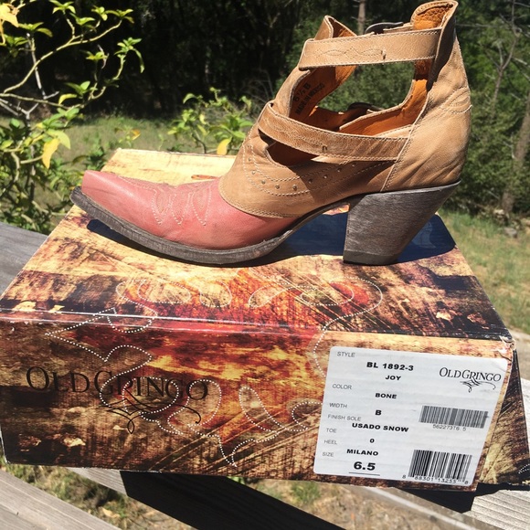 Size 6.5 old gringo booties. - Picture 3 of 5